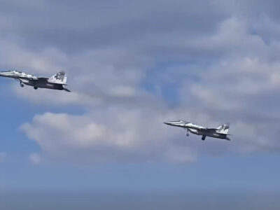 «Бойовий ритм у небі»: «Привид Києва» показав роботу пари винищувачів МіГ-29  