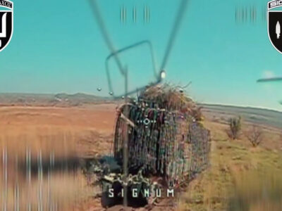 «Втрата темпу і вогню»: на Лиманському напрямку пілоти «Signum» спалили три танки та дві гармати  