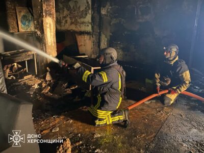 Херсонські надзвичайники врятували життя цивільній  