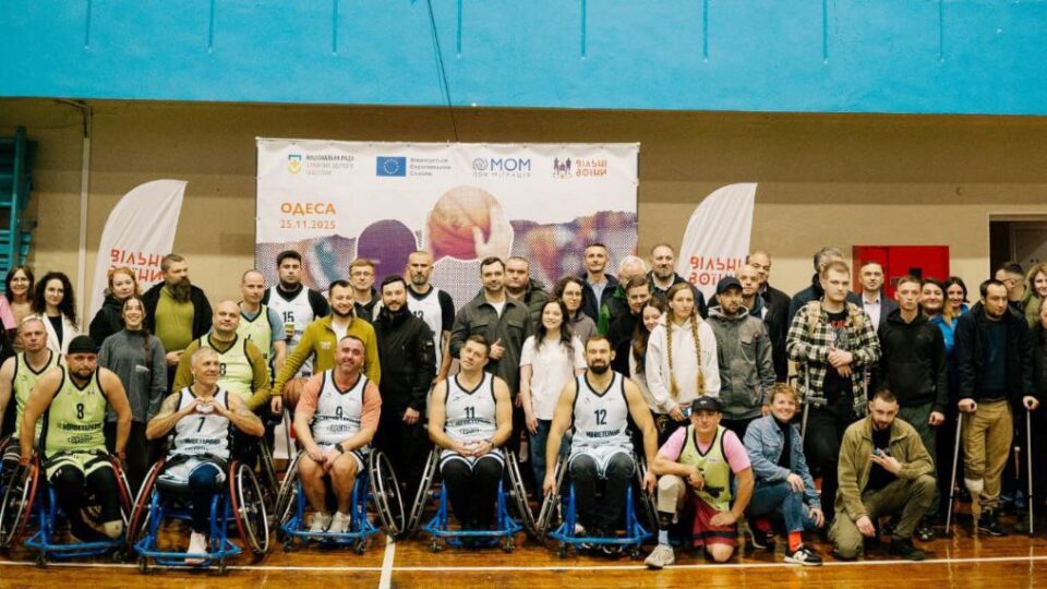 Ветерани і ветеранки об’єдналися на всеукраїнському тренуванні з адаптивного спорту в Одесі  