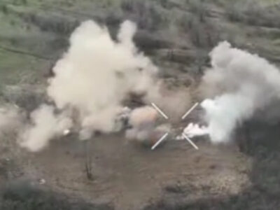 «Сюрприз на прощання»: морпіхи замінували ворожий опорник під час відходу, а втікачів добив дрон  