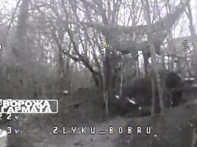 «Ворог різав оптоволокно» — пілоти бригади «Гарт» спалили під Вовчанськом артилерію окупантів  