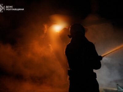 На Полтавщині внаслідок обстрілу рф загорівся обʼєкт газовидобувного підприємства  