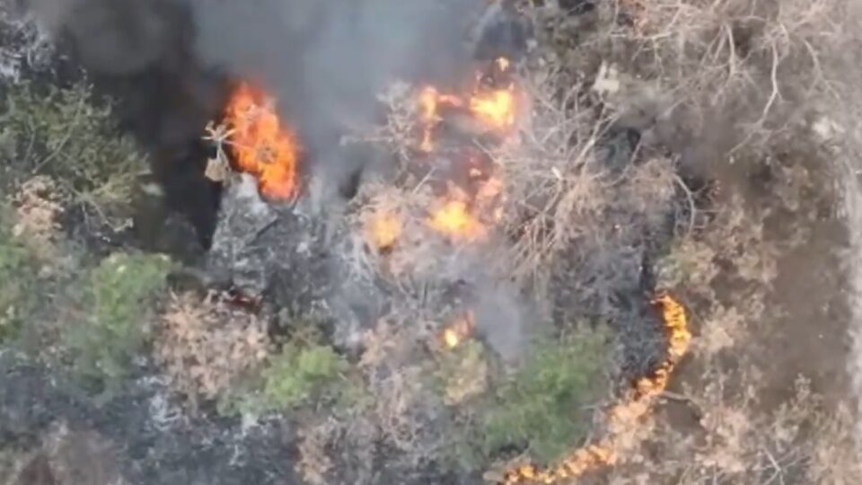 «Засвітив» власні позиції: дронарі знищили склад пально-мастильних матеріалів росіян  