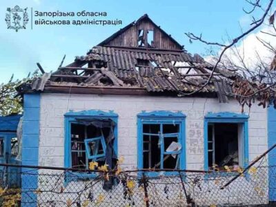 Війська рф дронами й артилерією завдали понад 500 ударів по Запорізькій області  