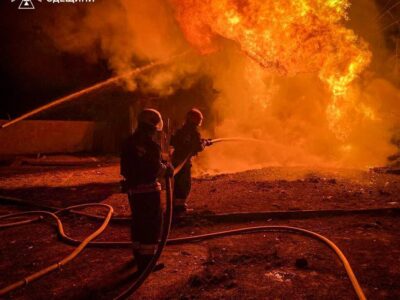 Масований обстріл Одещини: пошкоджено депо Укрзалізниці, є постраждалий  