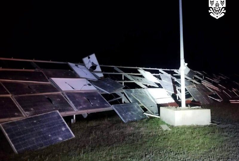 Росія вдарила по Одещині, пошкоджено сонячну електростанцію  