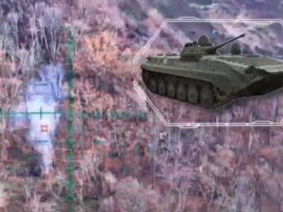 «Аси в повітрі — ворогу біда»: «Фенікс» спалив БМП і знищив кількох штурмовиків рф  