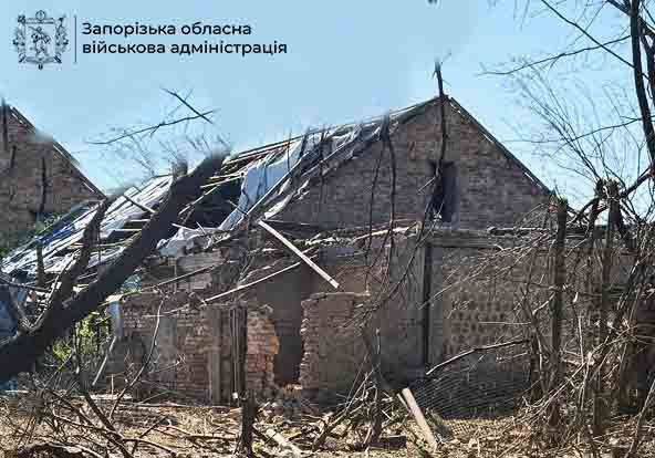 На Запоріжжі через обстріли рф шестеро поранених  