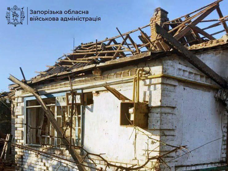 Окупанти близько 600 разів били по Запорізькій області, є поранена