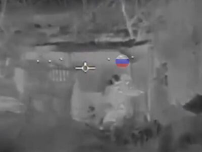 Поки один стріляє, інший — тікає: морпіхи показали, як закінчилась мандрівка двох окупантів  