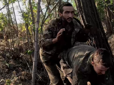 Дорога в полон через айфон: РДК показали шлях окупанта кадрами з його власного телефону  