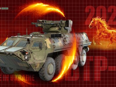 «Накосили просто тьма-тьмуща»: вогняний кінь українського війська БТР-4Е «Буцефал» вривається у Новий рік  