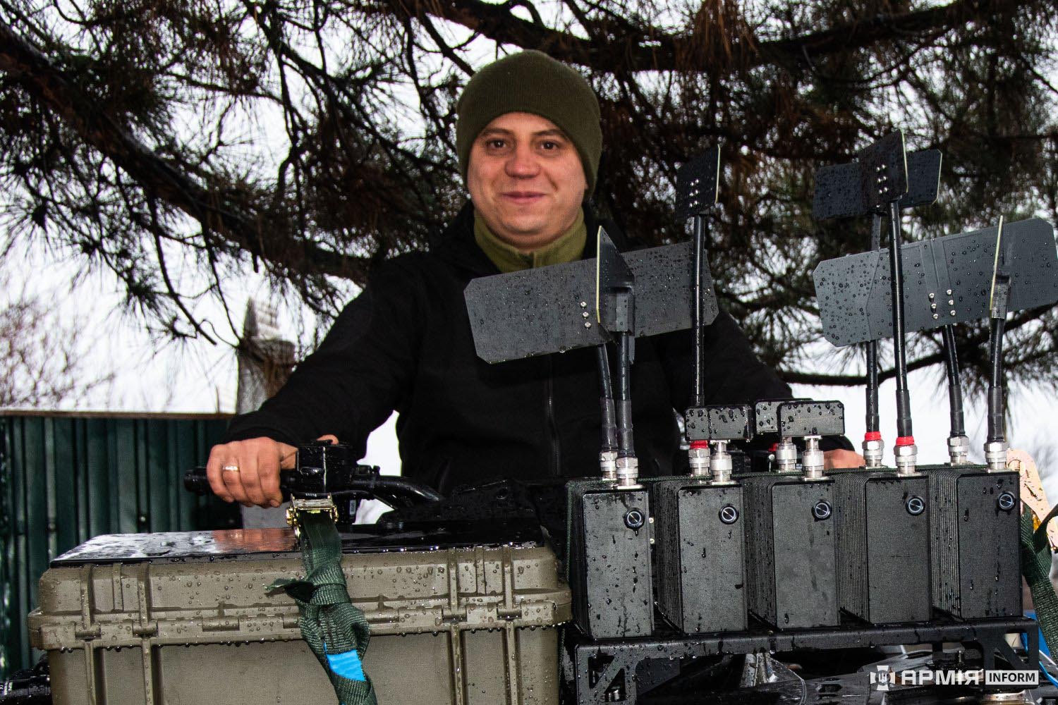 Боєць 155 ОМБр імені Анни Київської на позивний «Гром»