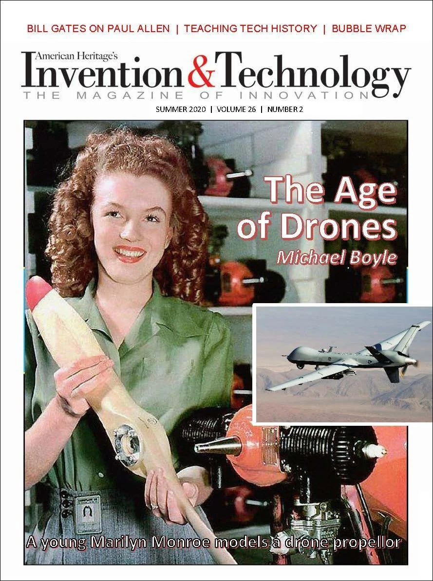 Обкладинка журналу «Invention & Technology» за літо 2020 року