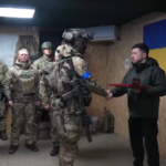 Президент відвідав командний пункт 14 ОМБр у Купʼянську