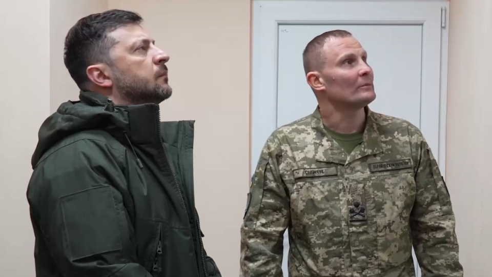 Президент відвідав пункт управління тактичної групи «Купʼянськ»  