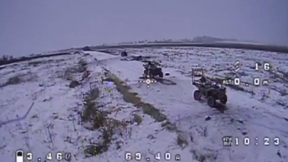 Не перейшли Рубікон: бійці 33-ї бригади знищили колону квадроциклів, яка зупинилася перед мостом  