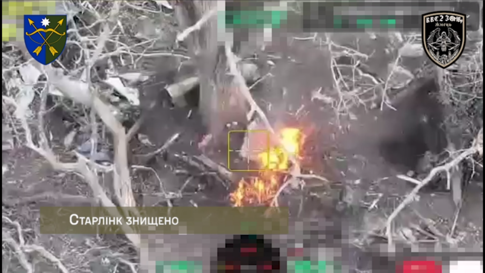 «Старлінк» згорів, піхота загинула — наші пілоти знищили групу штурмовиків  