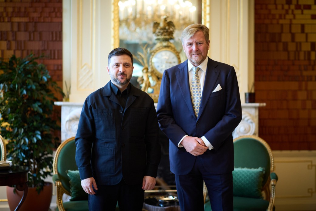 Президент України та Король Нідерландів обговорили продовження оборонної допомоги