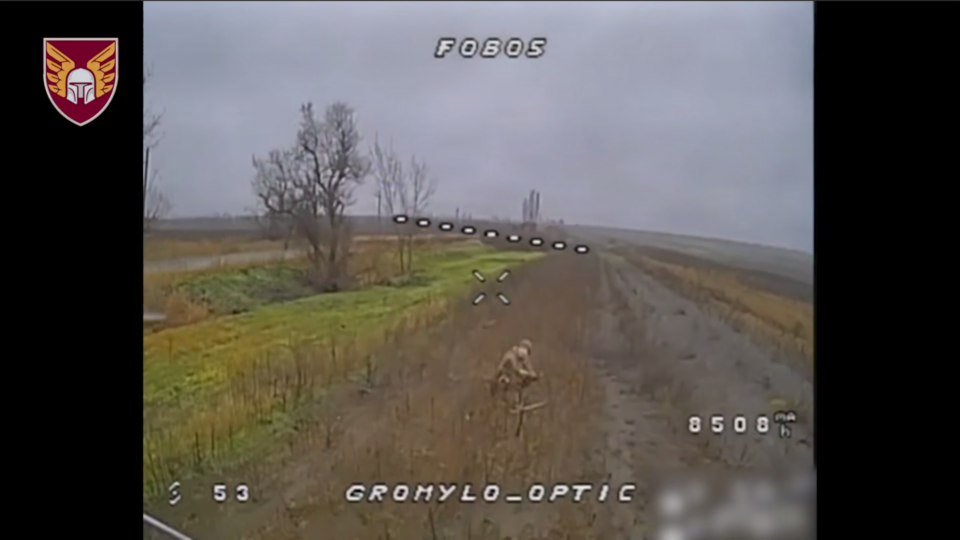 Спробував збити дрон гранатою — десантники уразили нерозважливого окупанта  