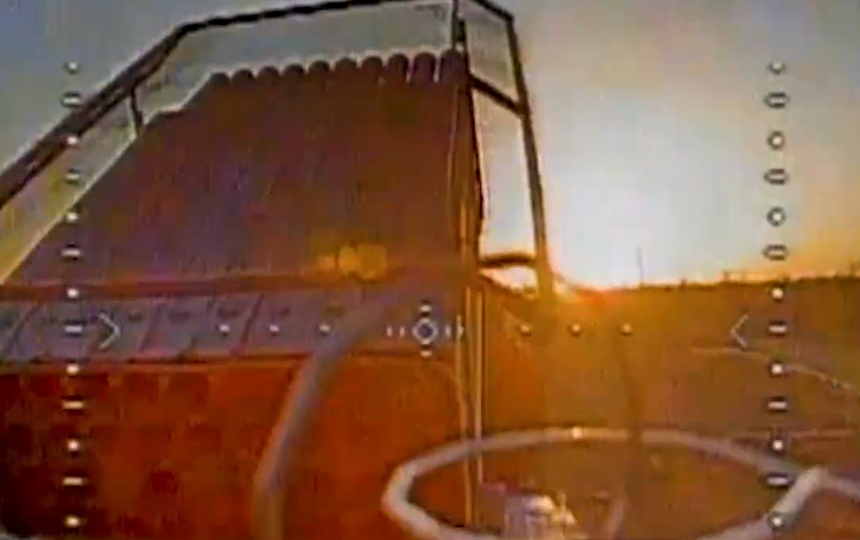 Стріляли по нас, а уразили ми: FPV-дрон атакував російську РСЗВ «Град» у момент залпу  