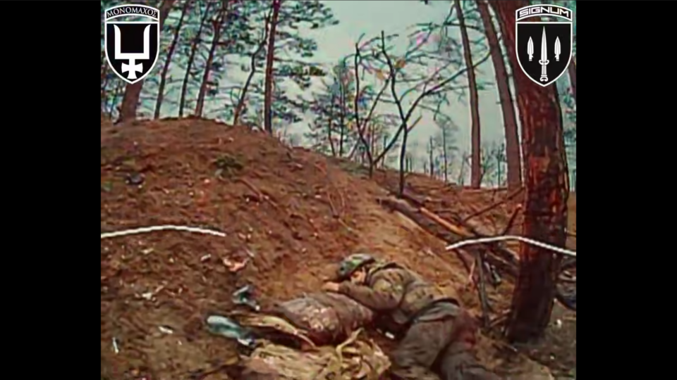 Прикинувся та помер — на Лиманському напрямку російський штурмовик занадто увійшов у роль  