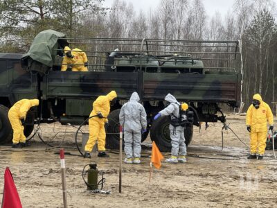 Після хімії, вогню і радіації — виходять вони: 704-та бригада відпрацювала бойову деконтамінацію  