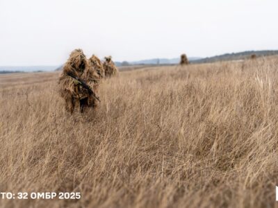 «Розчинитися в лісі»: у Сталевій бригаді навчають мистецтва маскування проти дронів  