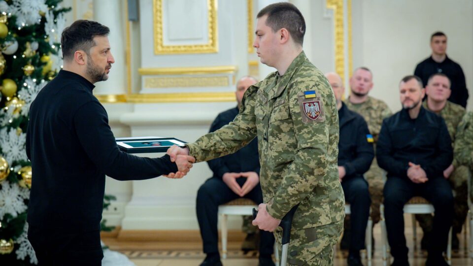 Володимир Зеленський відзначив державними нагородами воїнів Сил оборони  