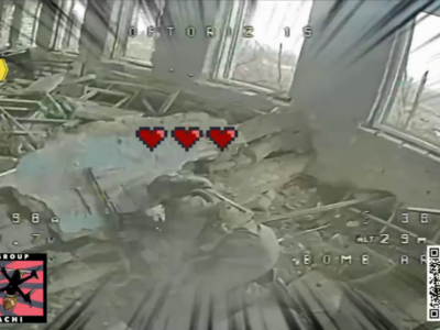 Хотів злитися з купою сміття — російський штурмовик не сховався від дрона  