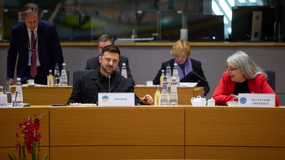 «Жодних винагород для агресора» — Президент виступив на засіданні Європейської ради  