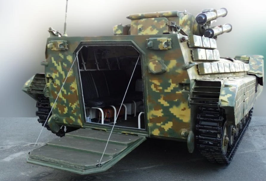 Десантне відділення БМП-1УМ. Фото: ARMOR.KIEV.UA