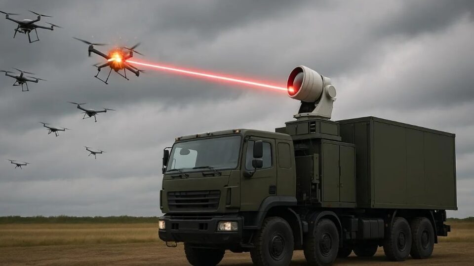 100 кіловат люті: НАТО озброюється австралійським лазером, який пропалює рої дронів за секунди  