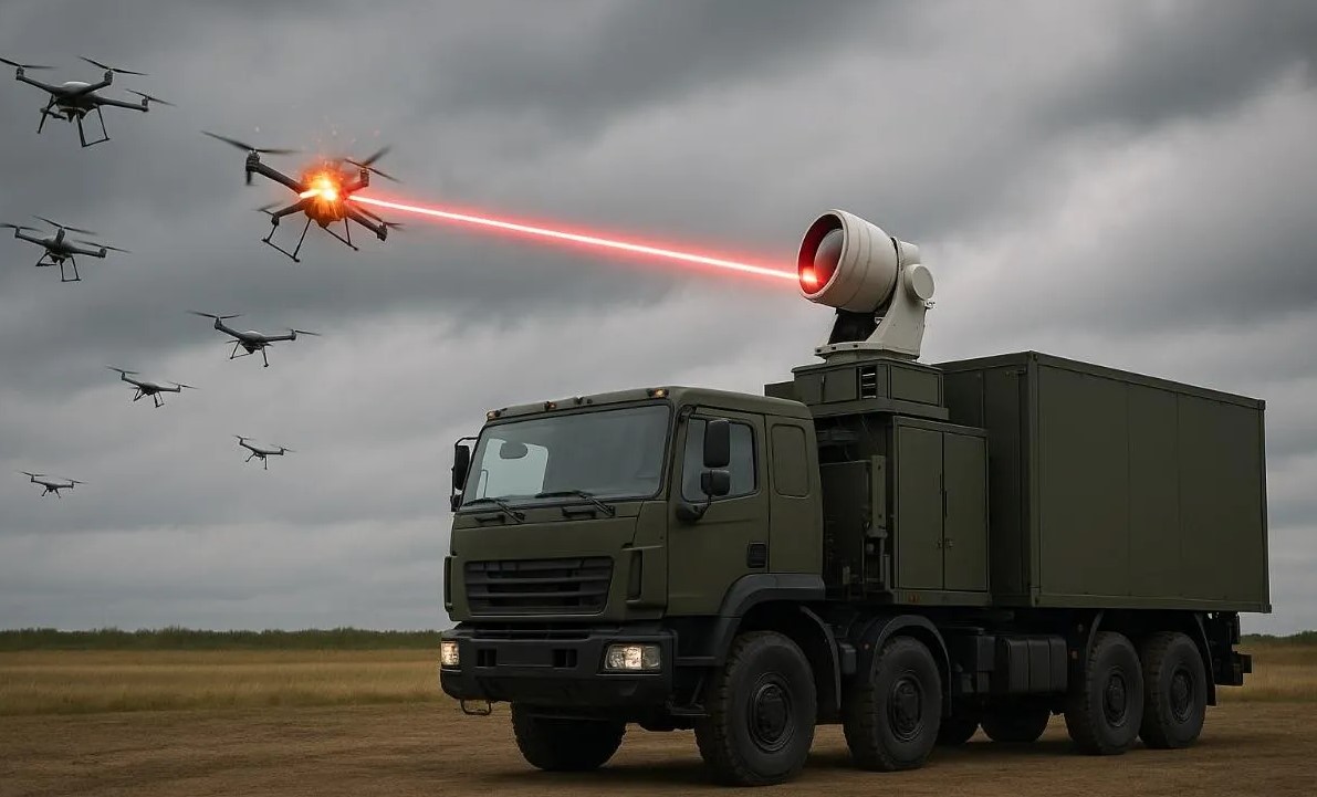 100 кіловат люті: НАТО озброюється австралійським лазером, який пропалює рої дронів за секунди