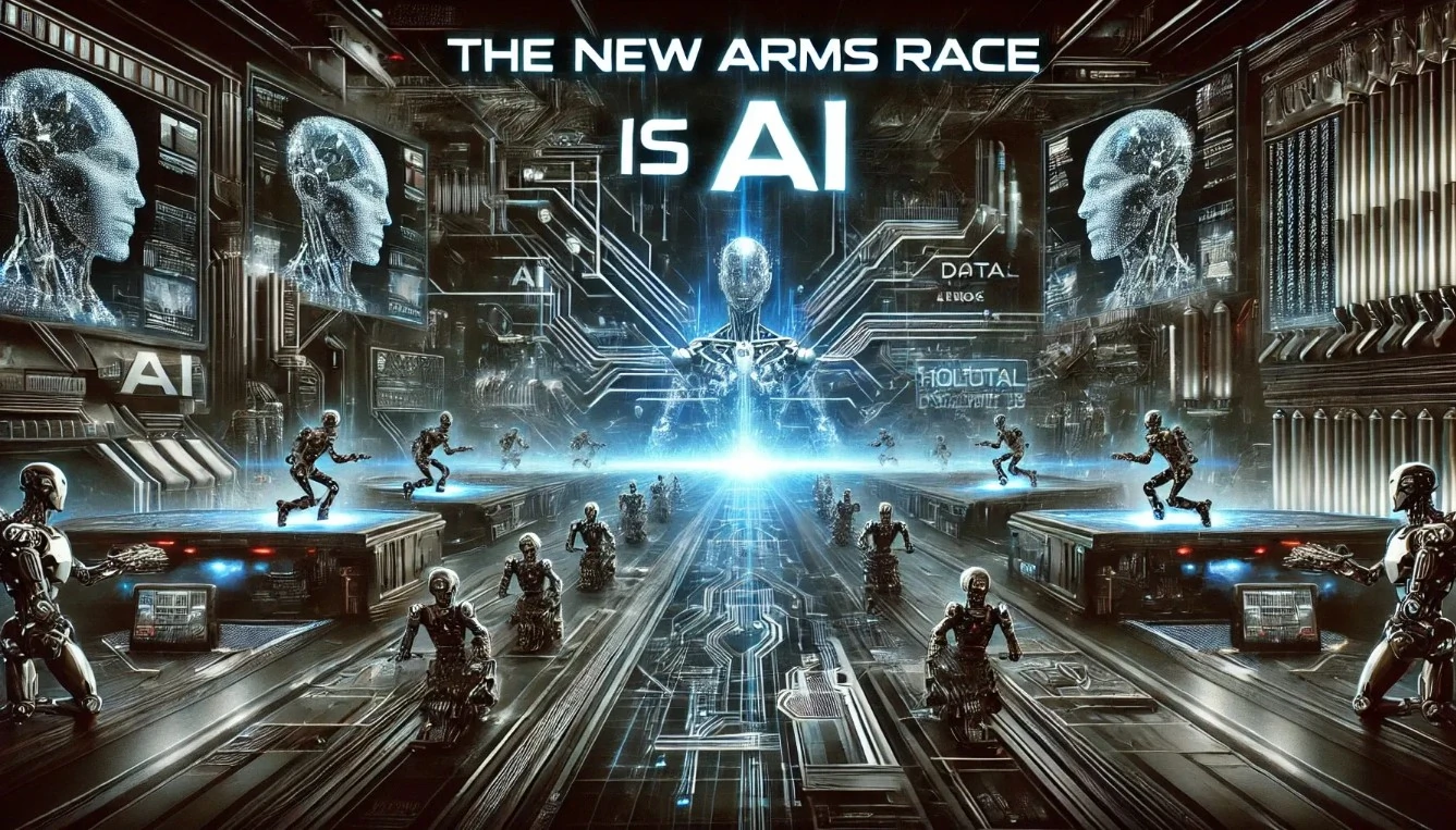 Холодна війна зі штучним інтелектом: як США та Китай змагаються за домінування в майбутньому. Візуалізація medium.com