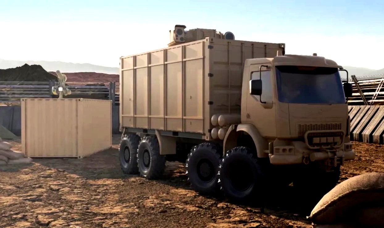 Застосування лазерної системи ППО. Візуалізація EOS