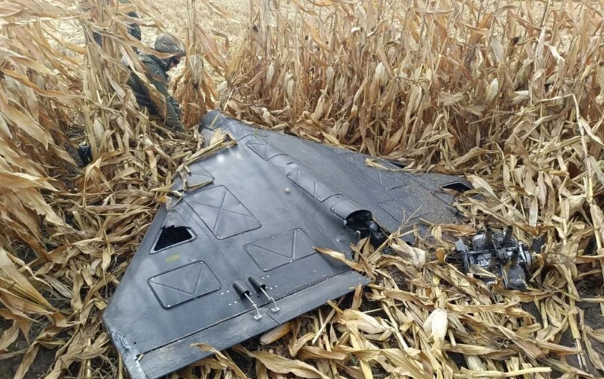 Звичайне завершення льотної практики для ворожого Шахеда