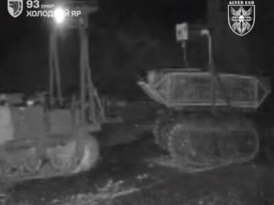 «Роботи рятують роботів»: «Холодний Яр» знайшов нову роль для наземних комплексів  