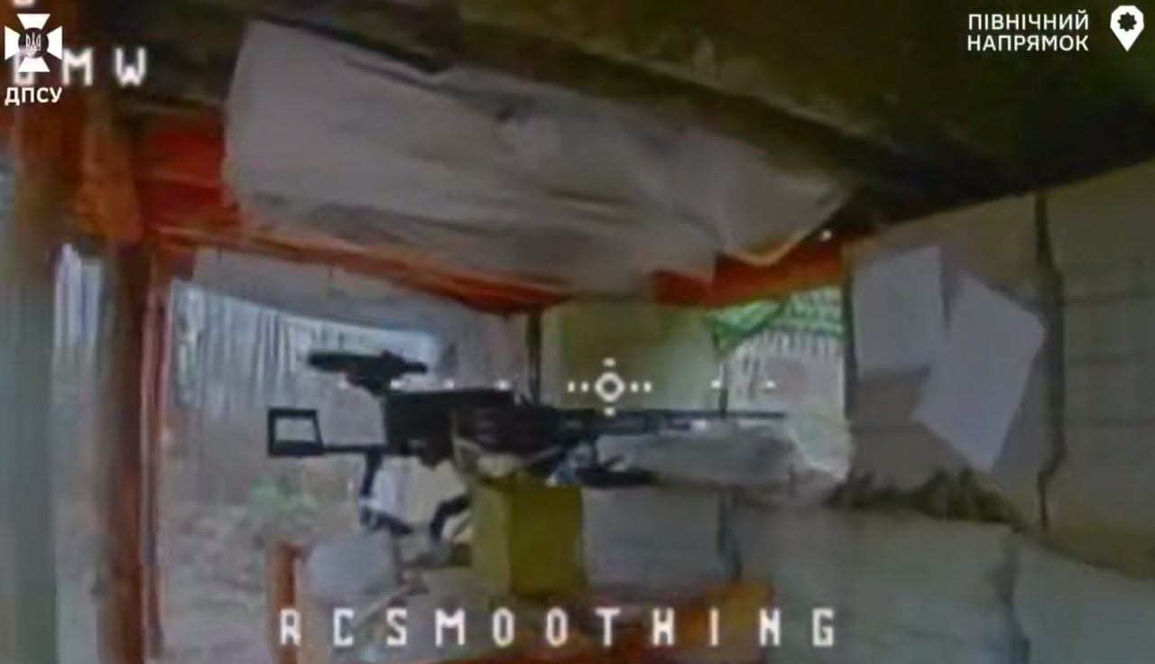 Без шансів на вогонь: дронарі знищили позицію з крупнокаліберним ДШК