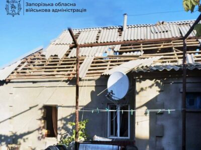 На Запоріжжі внаслідок обстрілу росіян постраждала людина  