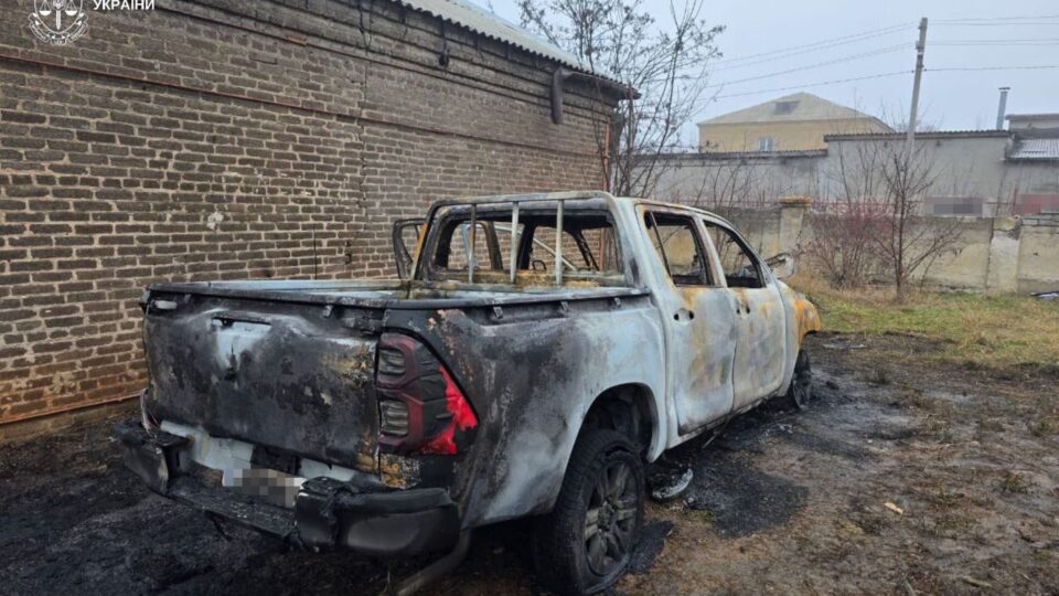 У Краматорську арештовано чоловіка, який підпалив автомобіль військовослужбовців  