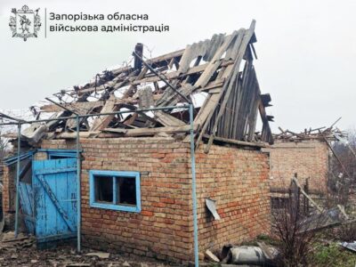 Запорізька область під обстрілами окупантів: пошкоджено об’єкти інфраструктури  
