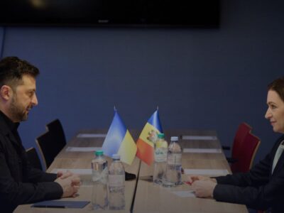 Президенти України й Молдови обговорили продовження тиску на рф та протидію проявам російських загроз  