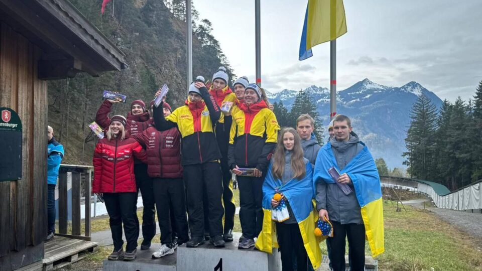 Армійці вибороли бронзу на етапі юніорського Кубка світу з санного спорту  