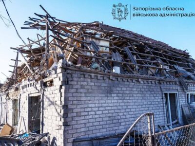 Окупанти обстріляли Запорізьку область: є загиблий та поранені, постраждала інфраструктура  