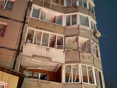 Удару дронами зазнала Біла Церква: постраждали двоє людей  