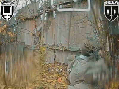 «Згадав своє мирне життя»: дрон знайшов окупанта, який лежав під парканом  