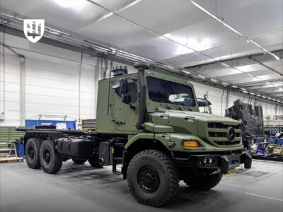 Ministry of Defense explains the Zetros chassis on which Ukraine will receive 200 self-propelled artillery systems from Germany  