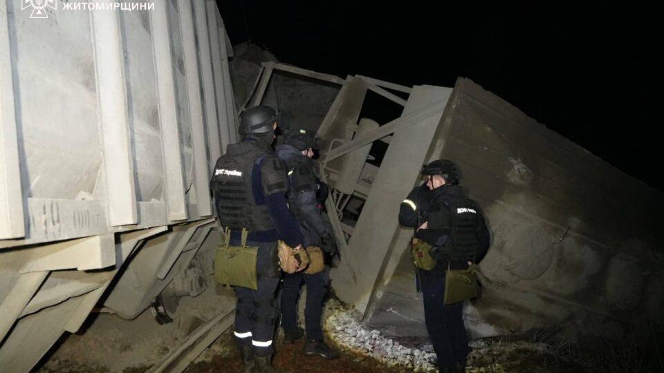 На Житомирщині через атаку БПЛА постраждали працівники Укрзалізниці  